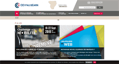 Desktop Screenshot of pau.cci.fr