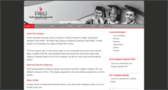 Desktop Screenshot of pau.ac.pg