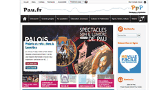 Desktop Screenshot of pau.fr